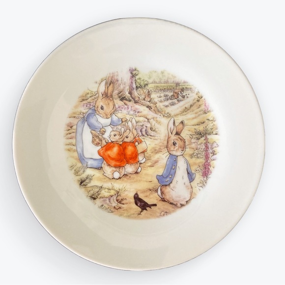 The World of Beatrix Potter Peter Rabbit Plate Reutter Porzellan Germany - Picture 1 of 5